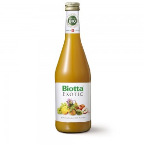 Био - сок Biotta мультифруктовый с мякотью манго 0,5 л.