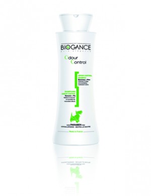 Biogance Odour Control Био-шампунь Биоганс для устранения неприятного запаха (для животных с заболеваниями кожи: дерматит экземы, хронические заболевания), 250 мл.