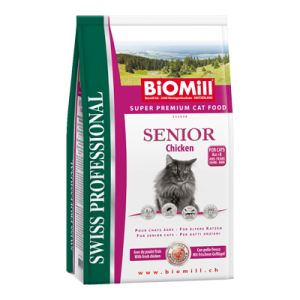 Biomill Senior Корм Биомилл для пожилых кошек старше 8 лет и в период восстановления после заболеваний, 1,5 кг