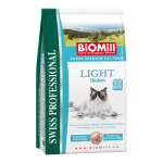 Biomill Light Корм Биомилл для кошек с избыточным весом, профилактика ожирения, 1,5 кг