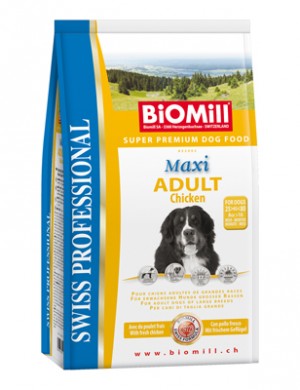 Biomill Maxi Adult Корм Биомилл для взрослых собак очень крупных и гигантских пород, 3 кг.