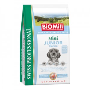 Biomill Mini Junior Корм Биомилл для щенков мелких и карликовых пород, 3 кг.