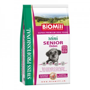 Biomill Mini Senior Корм Биомилл для взрослых собак старше 6 лет, 3 кг.